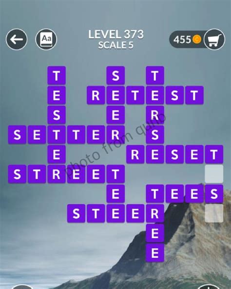 wordscapes puzzle 373|Wordscapes Level 373 Answers [ + Bonus Words ] .